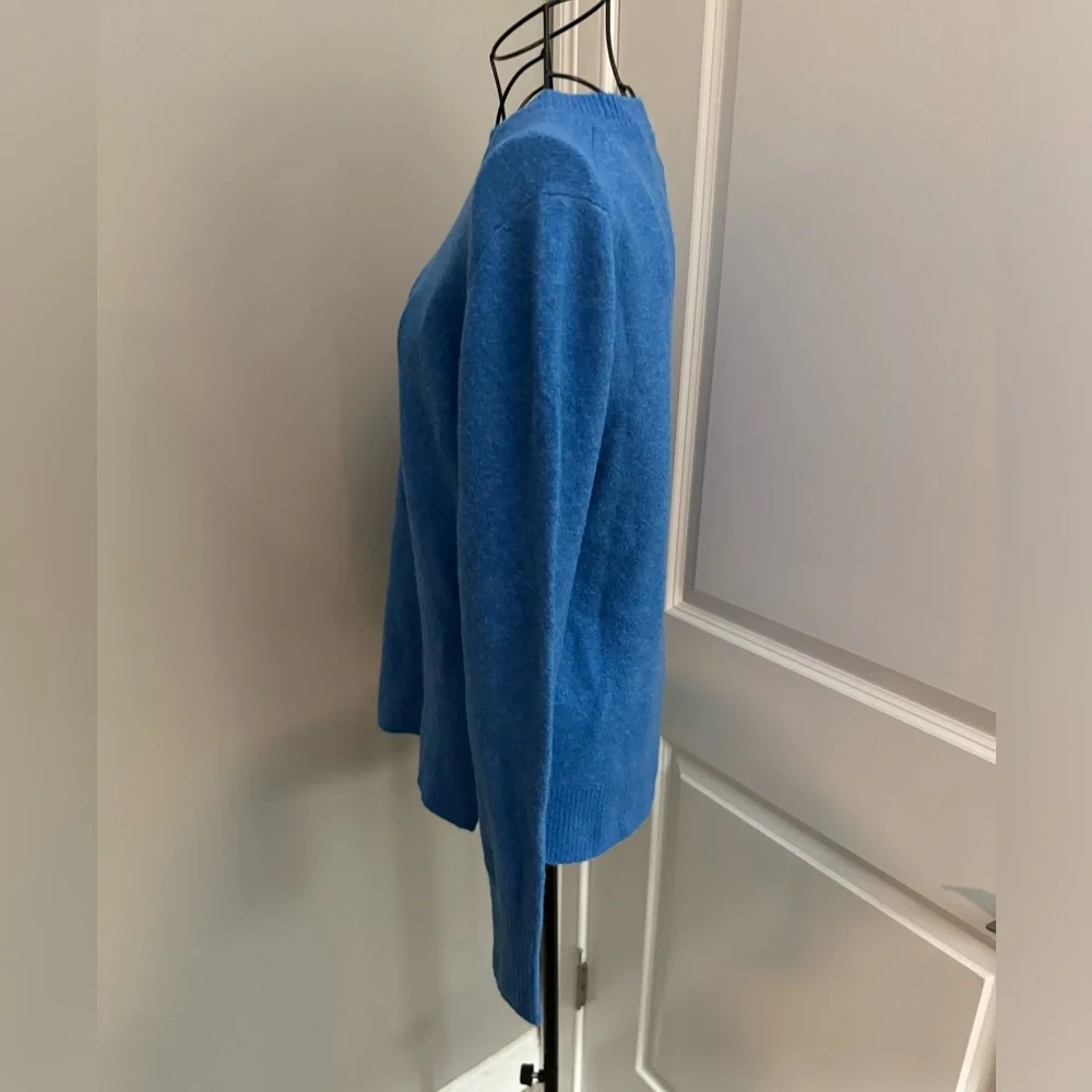 NWT J. Crew Pullover Sweater in Blue Size Small
